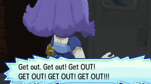 Pokemon Ultra Moon Get Out Meme