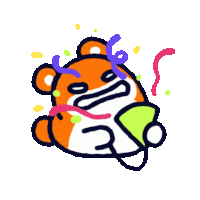 Poki Hamster Sticker