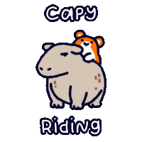 Poki Hamster Sticker