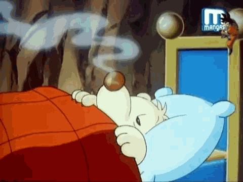 Polar Bear Sleepwalk GIF