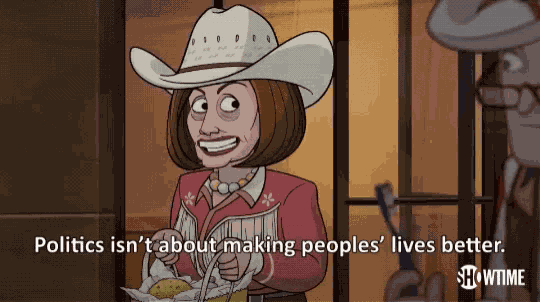 Politics Inst About Making People Lives Better GIF