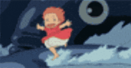 Ponyo Hayao Miyazaki GIF
