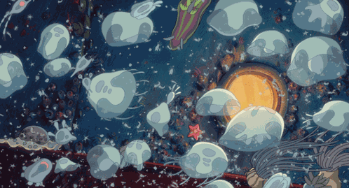 Ponyo Ponyo On The Cliff GIF