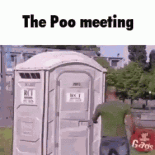 Poo Meeting GIF