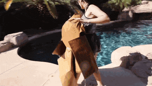 Pool Swimming GIF