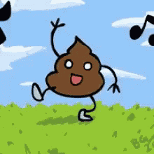 Poop Dancing Poop GIF