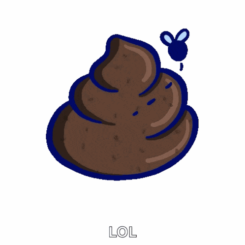 Poop Flies GIF