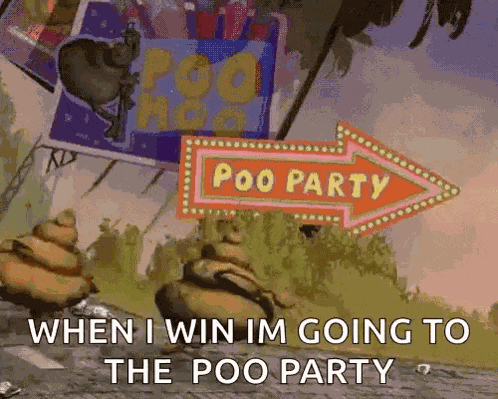 Poop Pooparty GIF