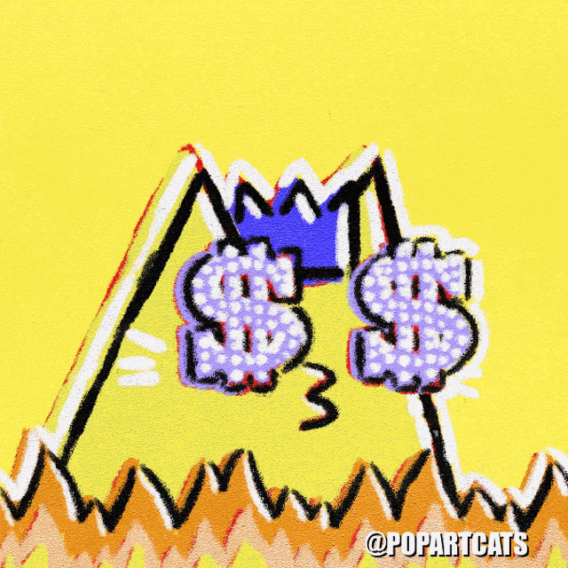 Pop Art Cats Cat Nft GIF