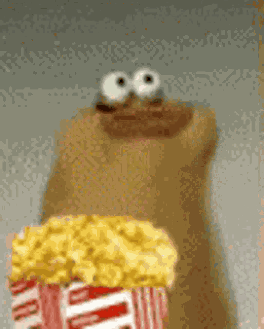 Popcorn Blob GIF