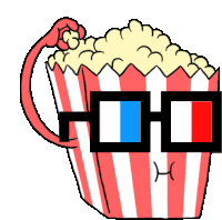 Popcorn Nouns Dao Sticker
