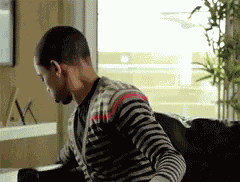 Popcorn Watching GIF