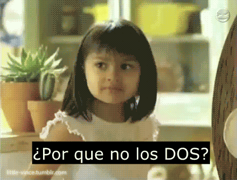 Porque No Los Dos Gif GIF