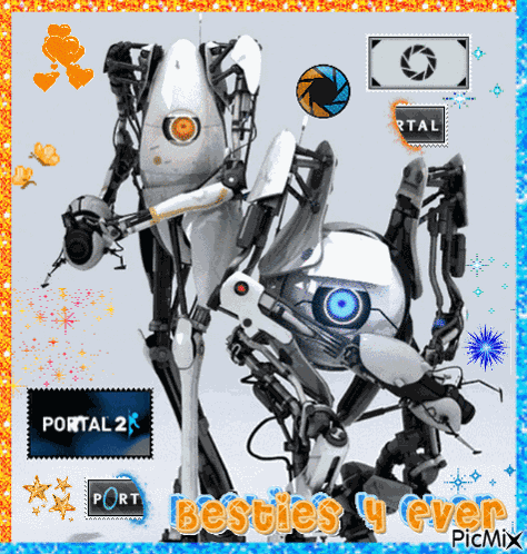 Portal 2 Atlas And Pbody GIF
