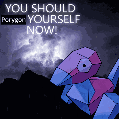 Porygon Pokémon GIF