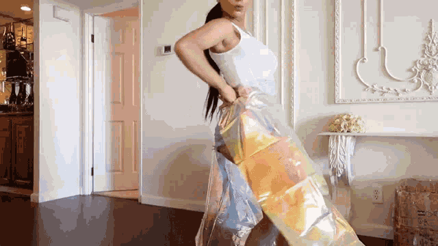 Posing Dress Fitting GIF