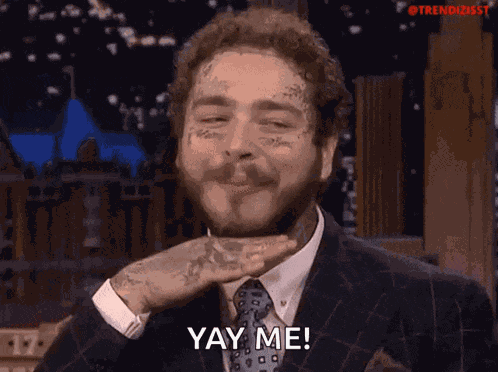 Post Malone Yay Me GIF