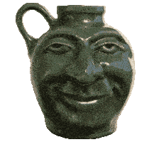 Pot Of Greed Smug Jug Sticker