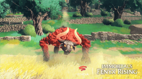 Pounce Minotaur GIF