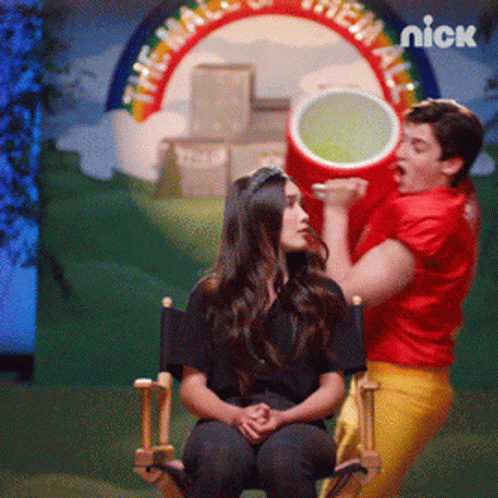 Pouring A Pail Of Water Mack Farth GIF
