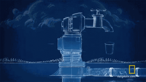 Pouring Water Zero Emission Drinking Water GIF