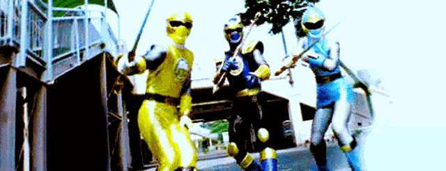 Power Rangers Run Away GIF