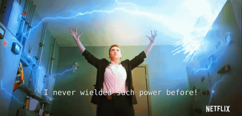 Power Wielding GIF