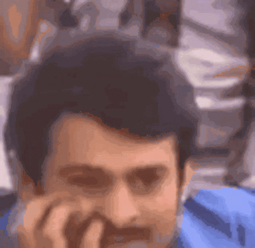 Prabhas Amazed GIF