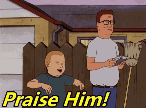 Praise Him King Of The Hill GIF