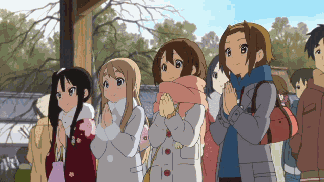 Pray Anime GIF