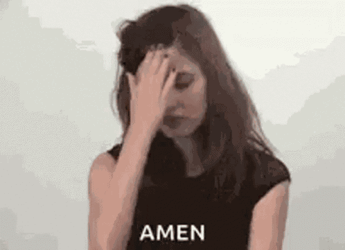 Praying Woman GIF