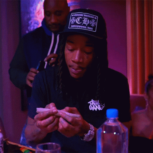 Preparing Joint Wiz Khalifa GIF