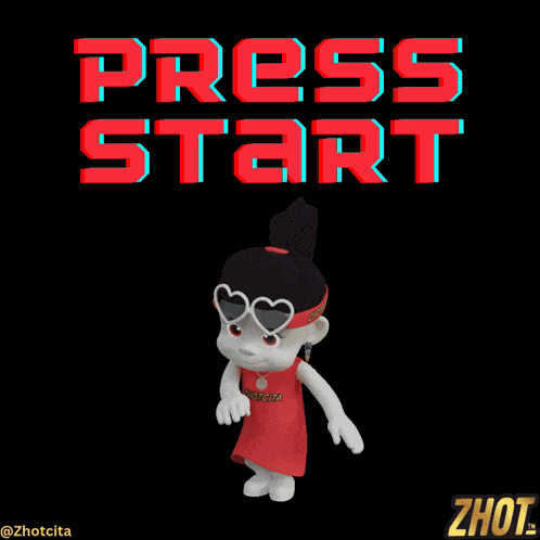 Press Start Start The Game GIF