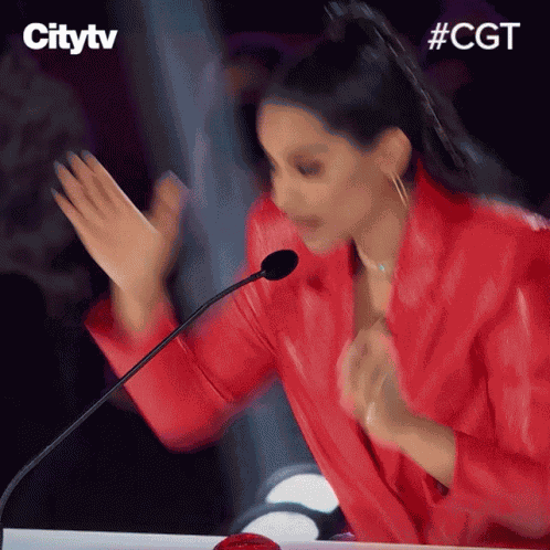 Pressing Button Canadas Got Talent GIF