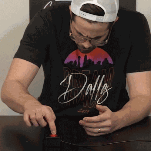 Pressing Button Nick Zetta GIF