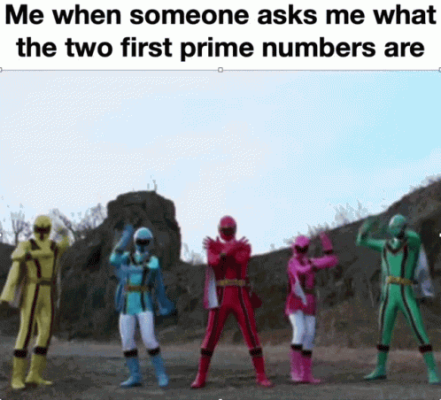 Prime Numbers Power Rangers GIF