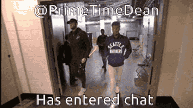 Primetimedean Entered Chat GIF