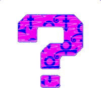 Prince Question Mark Sticker