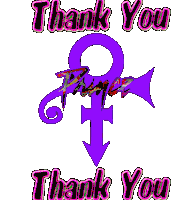 Prince Thank You Sticker