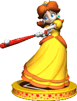 Princess Daisy Dinger Derby Sticker