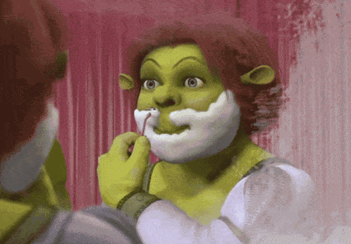 Princess Fiona Shave GIF