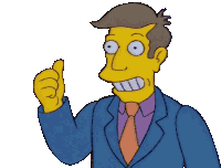 Principal Skinner Simpsons Sticker