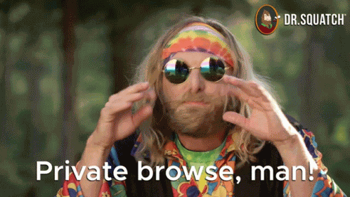 Private Browse Man Private Browser GIF