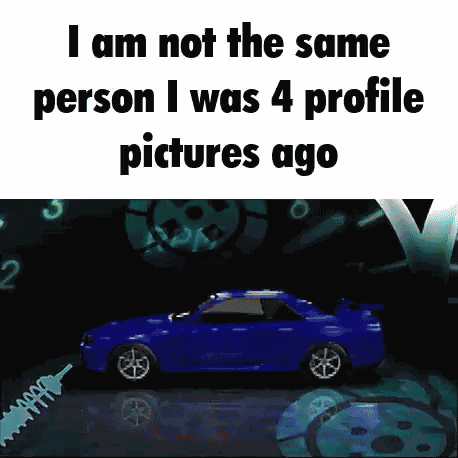 Profile Picture Not The Same Person I Was GIF