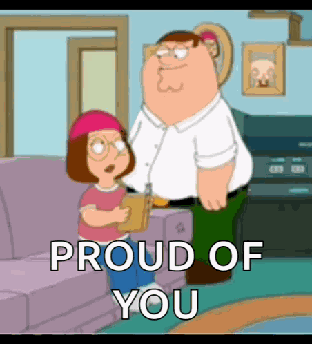 Proud Of You Meg Pat Pat GIF