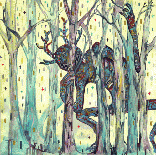 Psychedelic Creature GIF