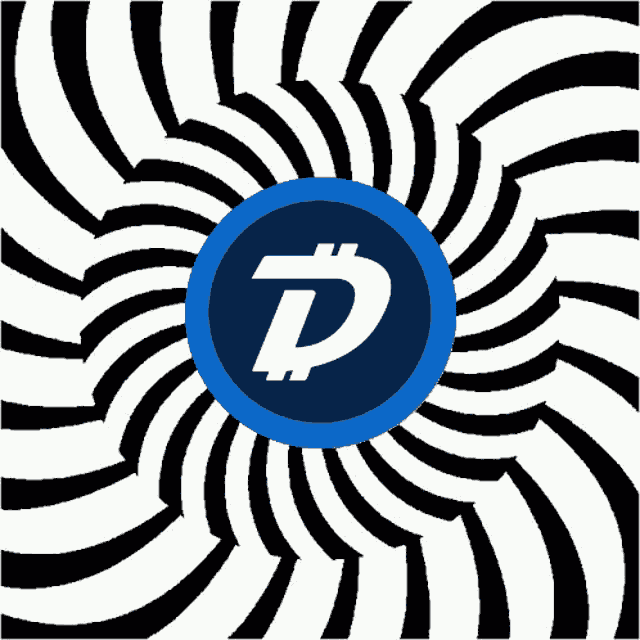 Psychedelic Digibyte GIF