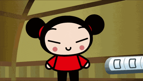 Pucca Giggle GIF