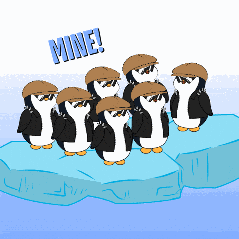 Pudgy Mine GIF
