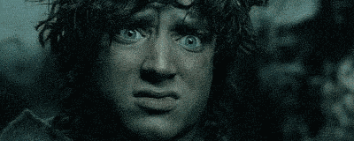 Puke Frodo Lord Of The Rings GIF